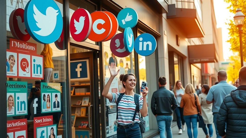 small business media presence on social media platforms