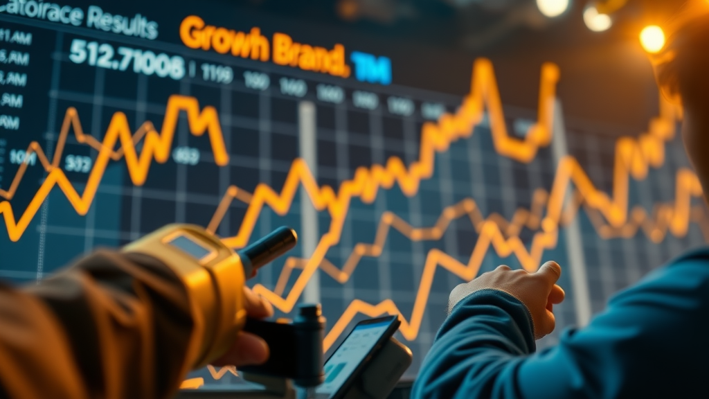 content marketing for authority: brand thriving and ranking higher with upward trending analytics