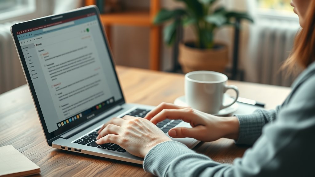 SEO professional sending guest post pitches, focusing on high-quality link building strategy