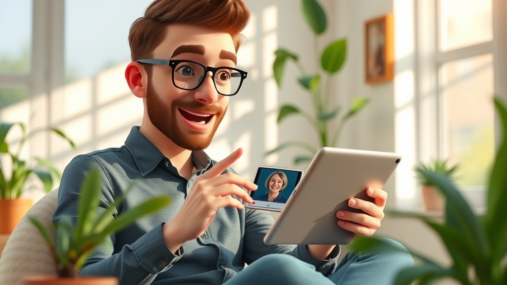 creative entrepreneur editing marketing video on a tablet for affordable video content