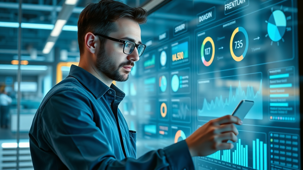 Marketer reviewing automated email marketing workflow for lead generation strategies