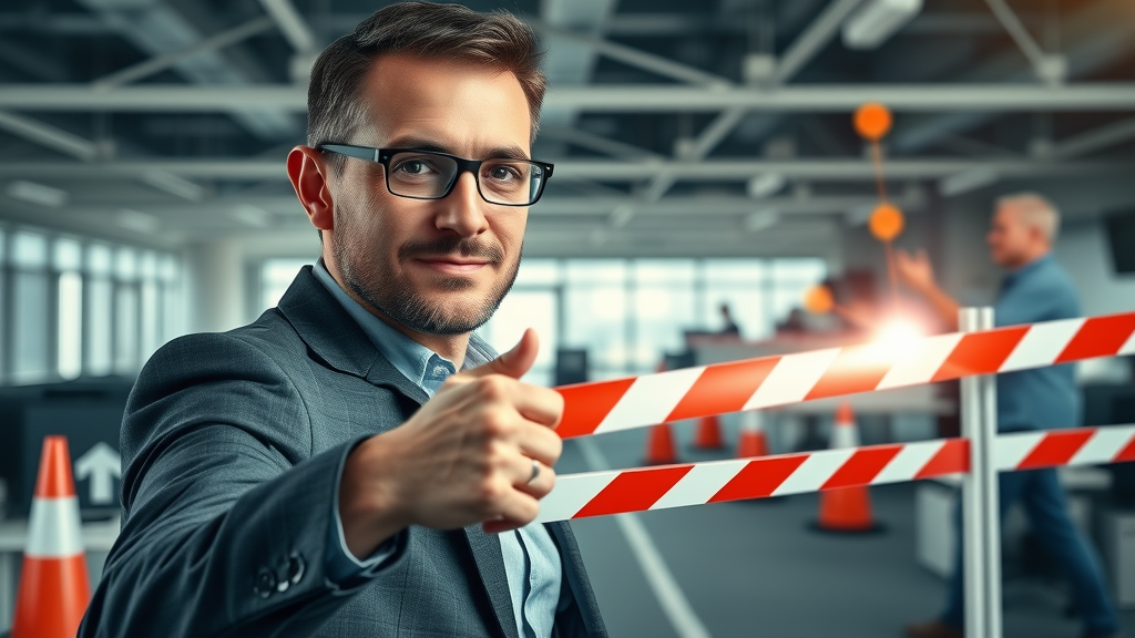 digital marketer overcoming digital marketing barriers in modern workspace