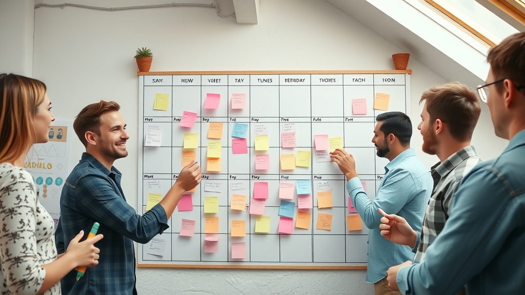 content calendar team collaboration small businesses