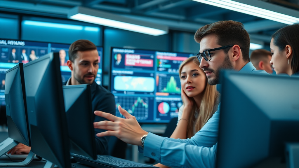 crisis management online PR team monitoring and responding to crises digitally