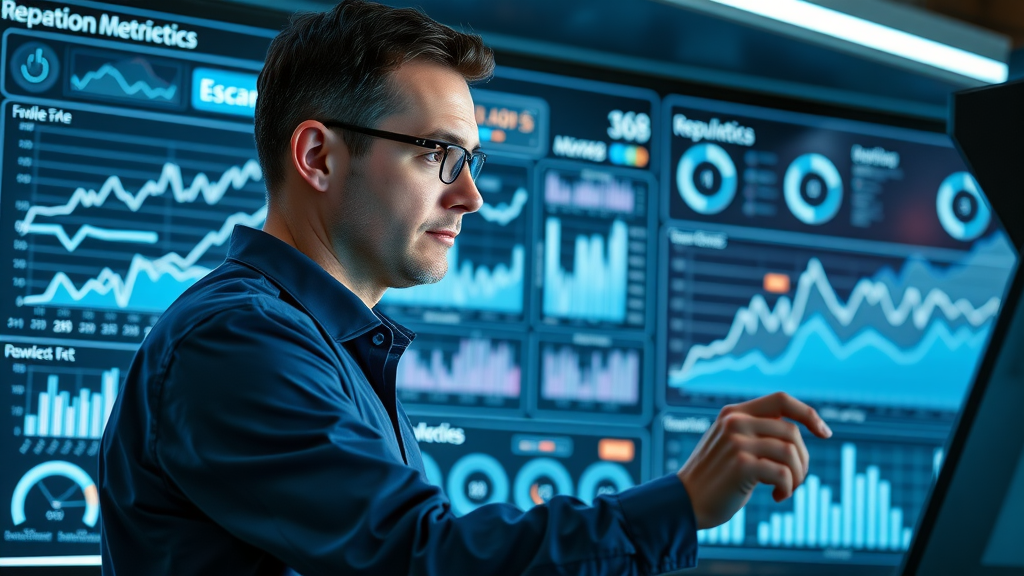 online reputation management tools digital dashboard live reputation metrics