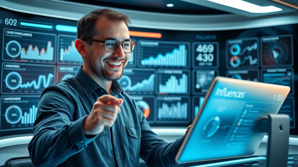 marketing tool digital dashboard influencer analytics comparison
