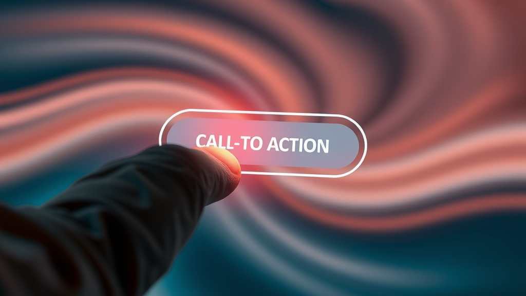 Persuasive call to action button user