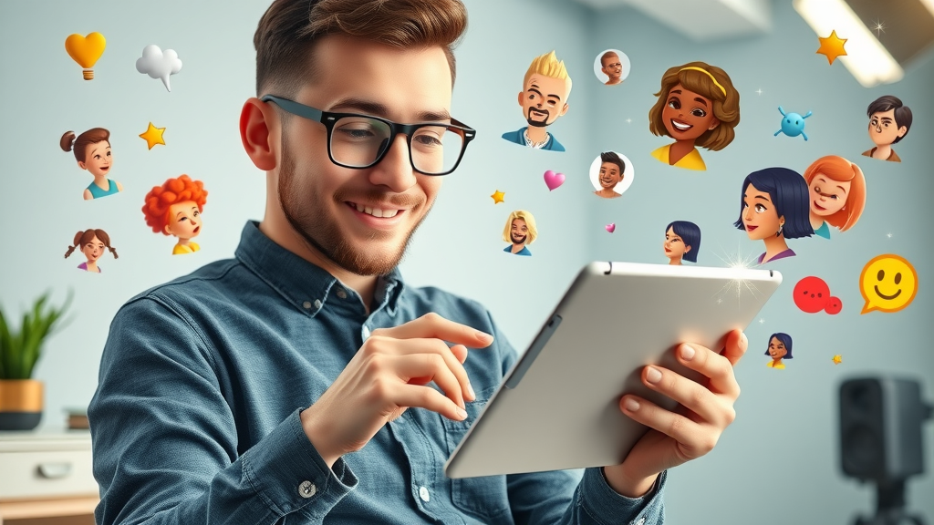 social media marketing content creator designing engaging visual posts