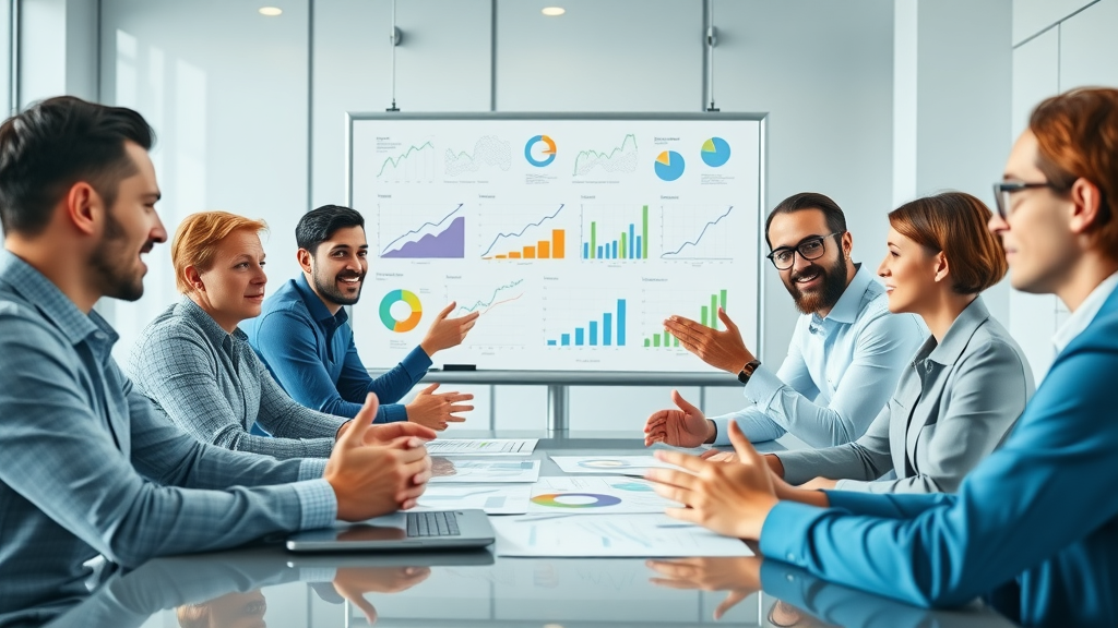 Team setting measurable conversion rate goals aligned with business outcomes