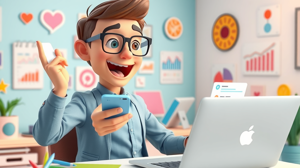 creative social media manager running interactive poll, social media lead generation hacks