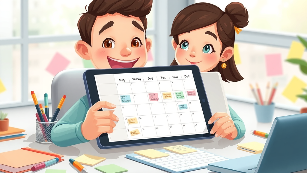 organized content calendar for scheduling consistent content marketing across platforms
