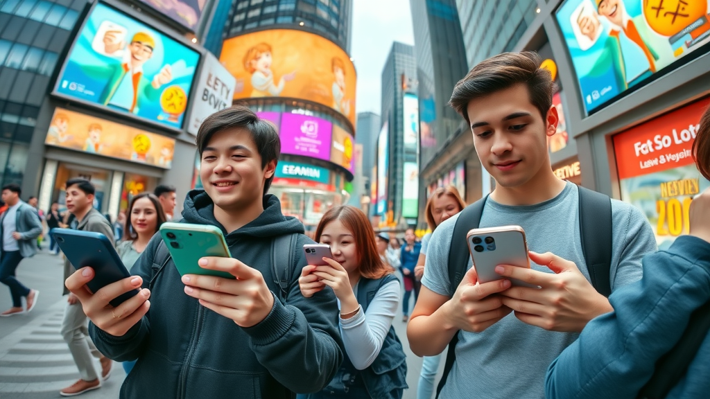 mobile-first video content trends 2025 smartphones city plaza
