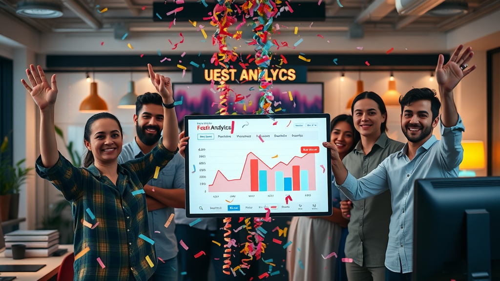digital team launching a website with rising analytics keyword research