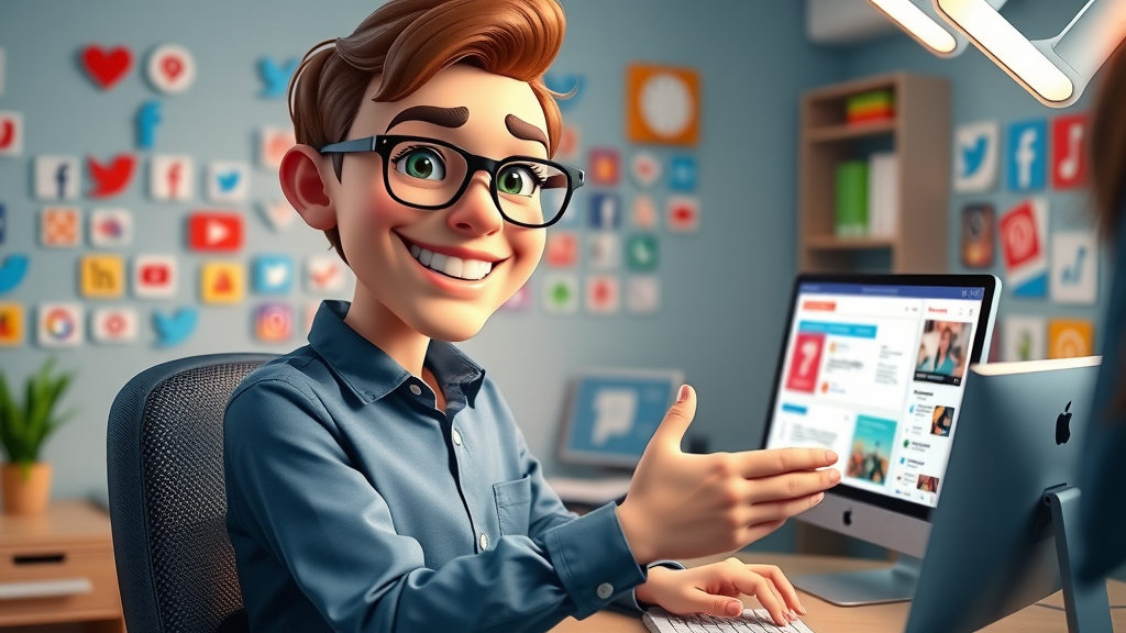 social media manager scheduling content across multiple social media platforms, digital marketing for small businesses