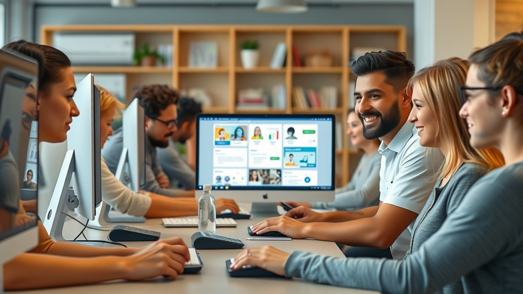 Accessible website interface with users of diverse backgrounds - accessibility-driven web design trends