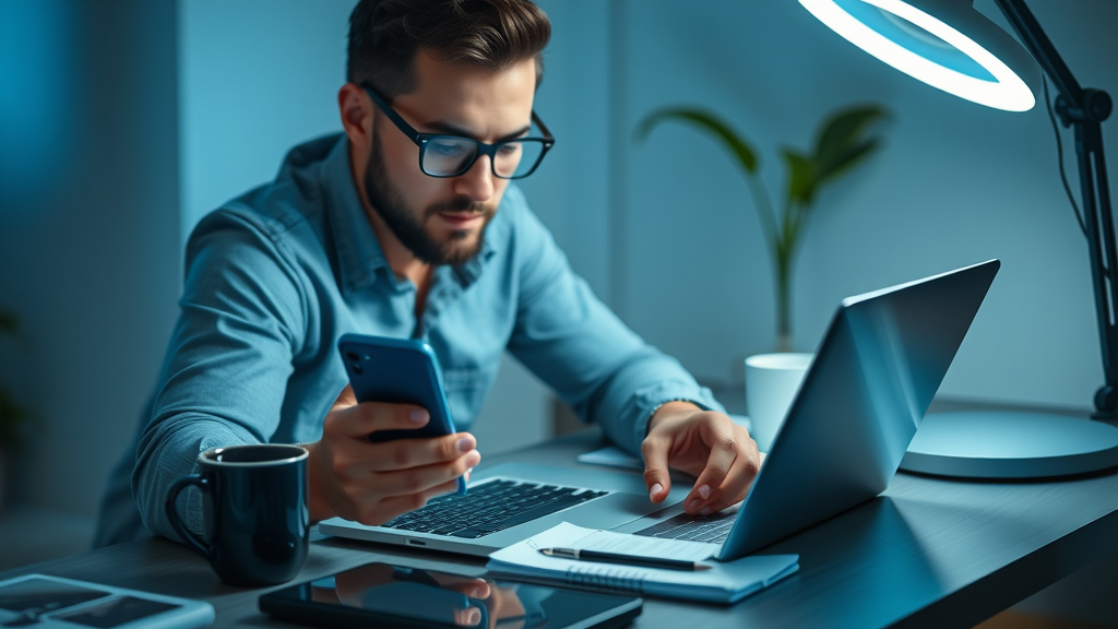 affordable video marketing for small businesses entrepreneur editing content at home office