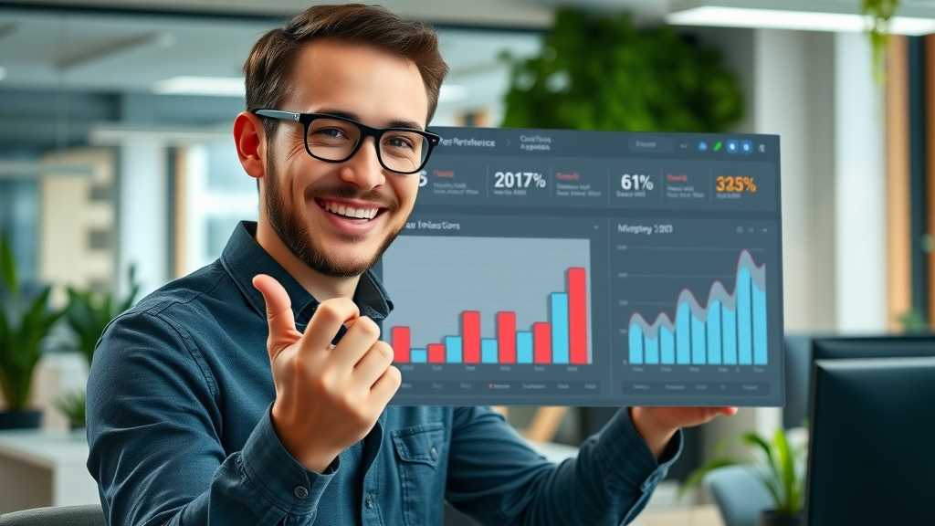 clean website performance dashboard showing improved website speed and load time