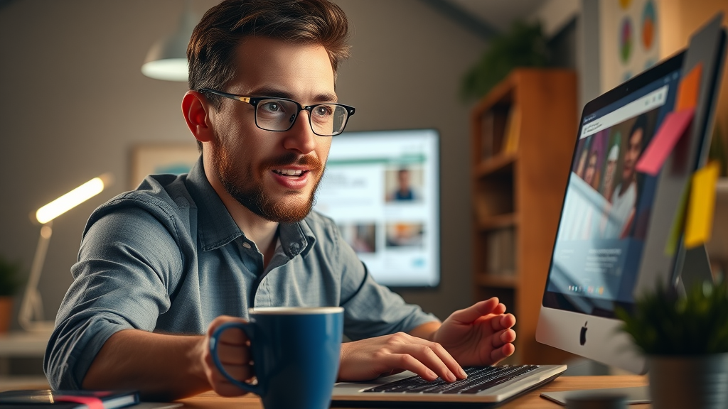 creative email marketing small business tips vibrant digital workspace