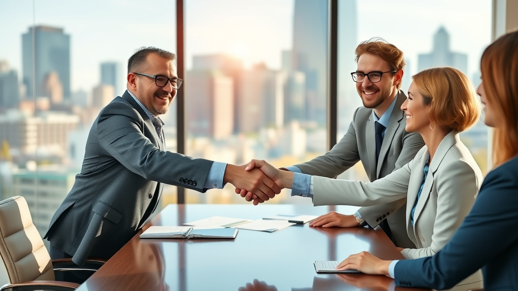 professionals expanding online reach through guest posting and strategic partnerships