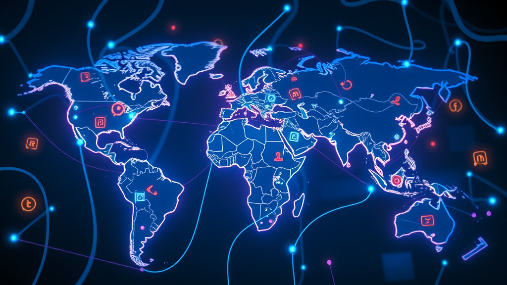 high authority websites global map internet traffic media sites
