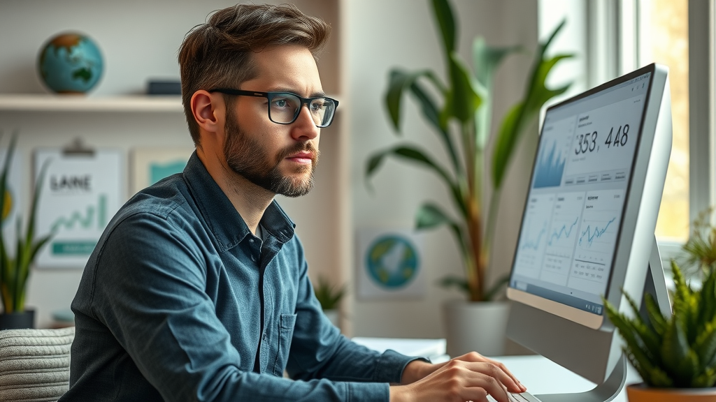 small business owner content marketing dashboard analytics