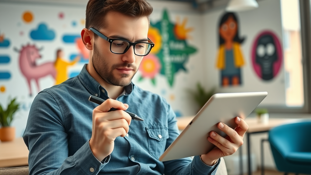 Content strategist optimizing blog post with meta description for SEO