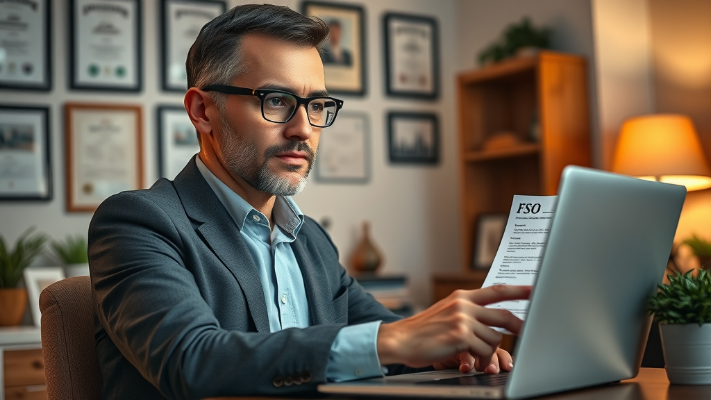 Business professional answering SEO FAQs for engine ranking improvements