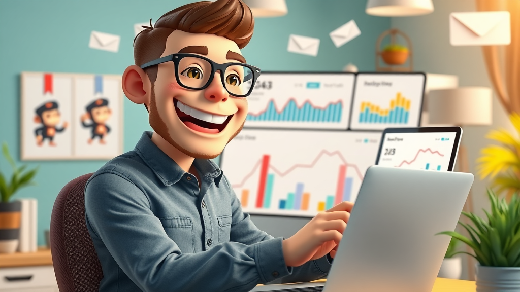 mailchimp dashboard email marketing automation tool interface small business owner