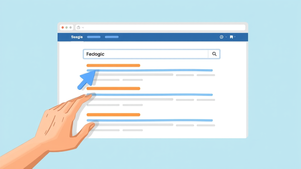 search engine results page top ranking factors illustration with rising arrows