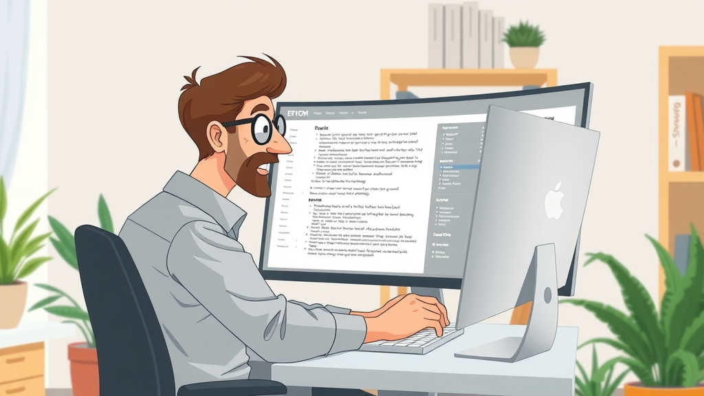 page seo - web editor refining content with meta tags and site structure to rank higher on google