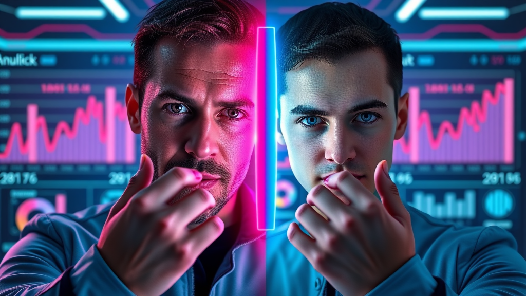 A/B testing two landing page variations to optimize landing pages that convert website visitors