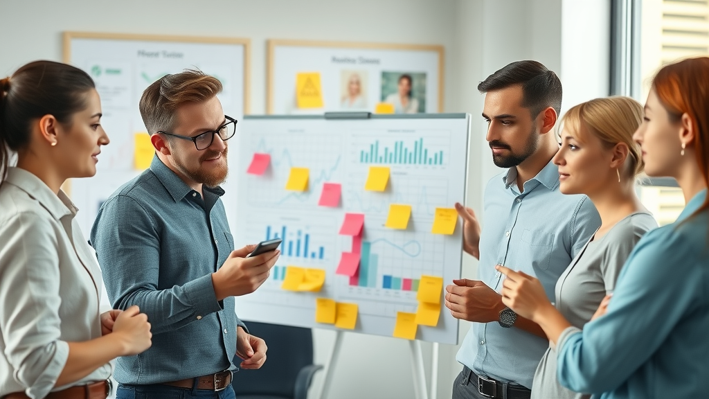 marketing team mapping audience personas, target audience identification