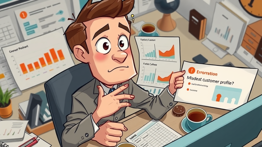 new marketer puzzled by misaligned customer profiles; campaign goal confusion, digital marketing desk