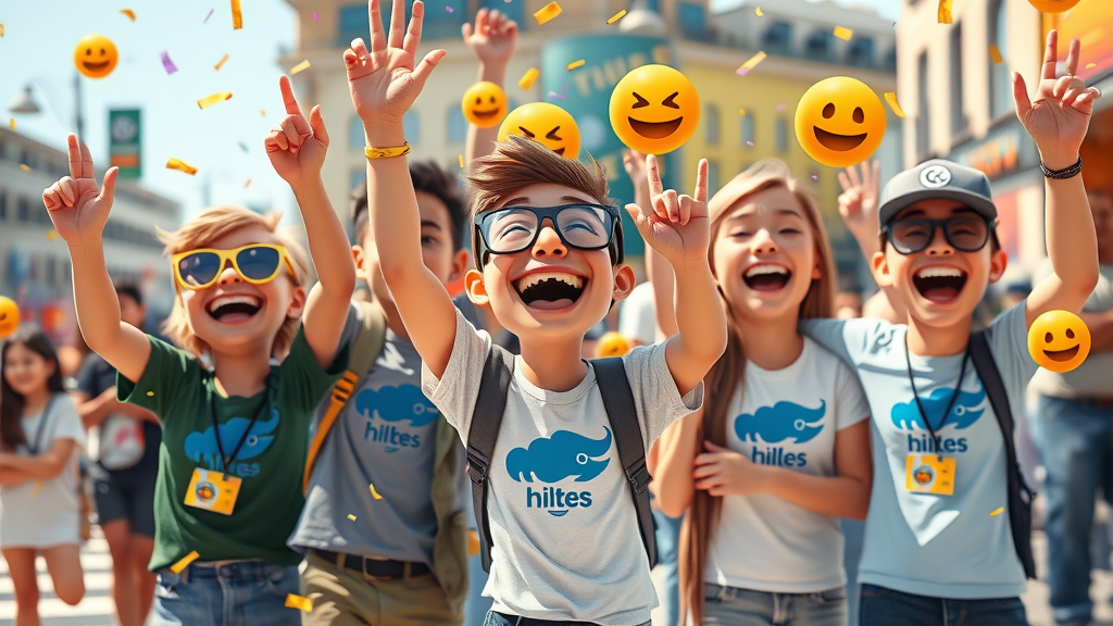 ecstatic community celebrating brand