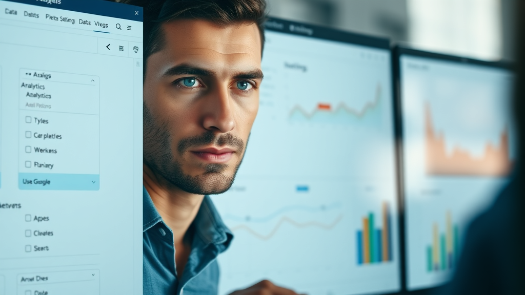 Google Analytics data streams dashboard for website or app setup for small business owner