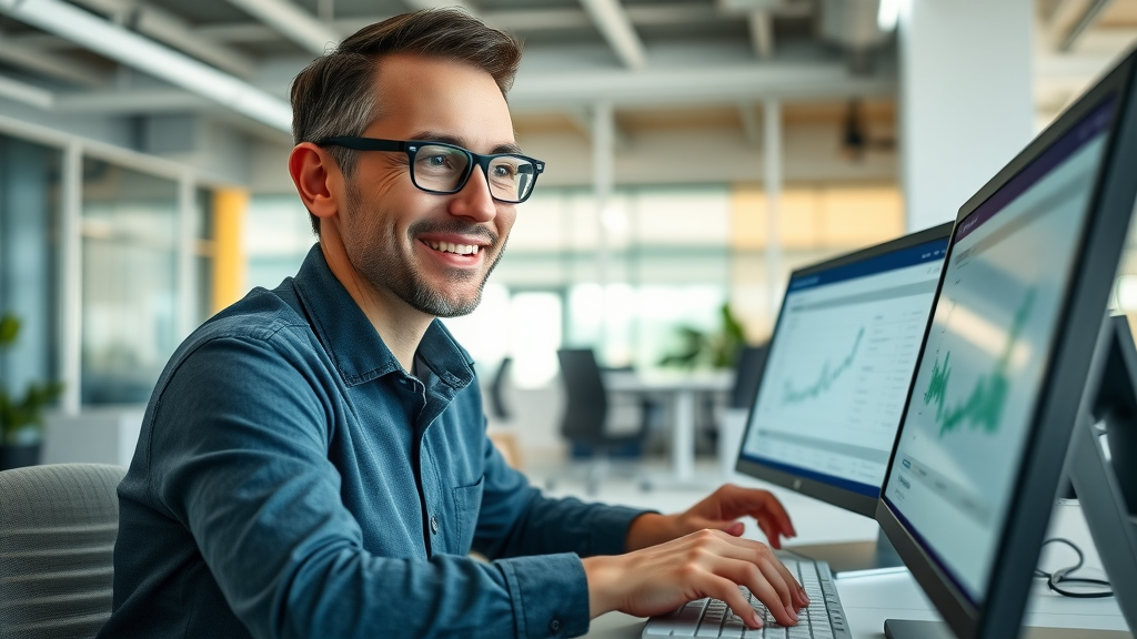 savvy marketing professional managing segmented email lists for quality lead capture, digital marketing strategies for lead generation