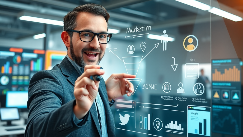 marketing strategist creating Instagram lead generation roadmap for service business