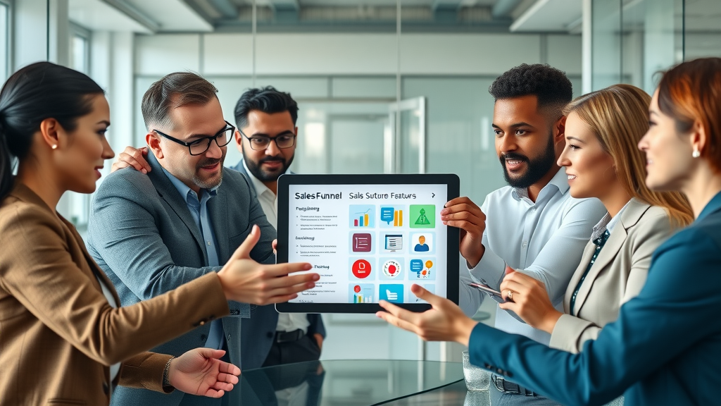 key features in funnel tracking tools for small businesses and sales funnel optimization