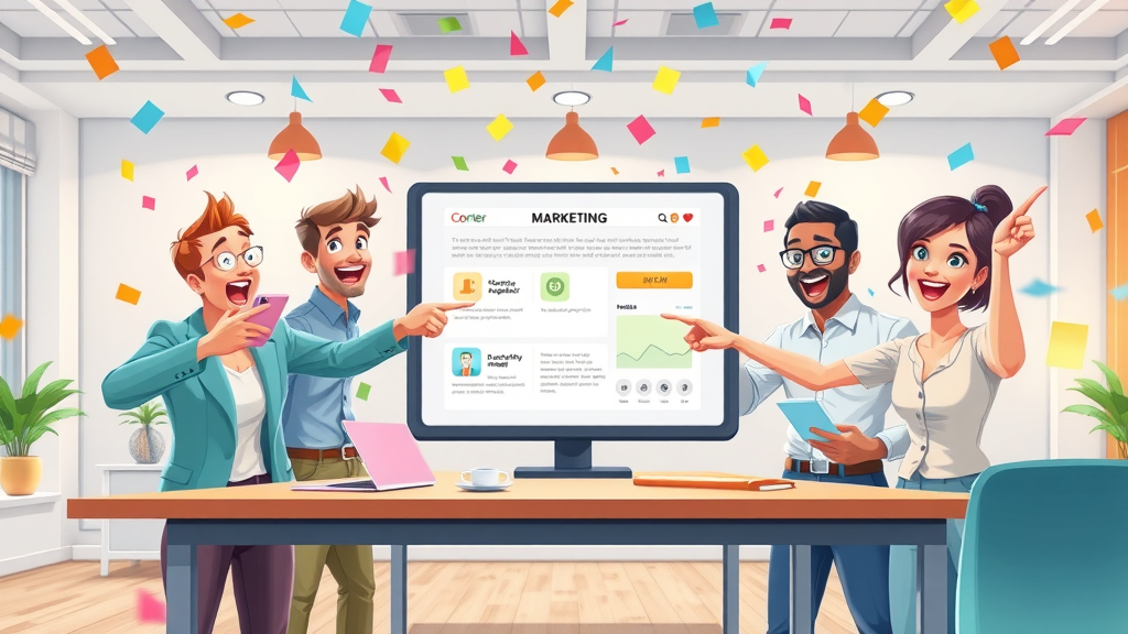 landing page conversion optimization with highlighted CTAs