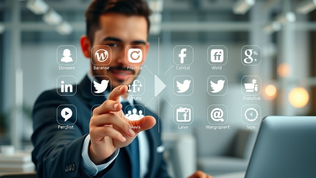 dynamic interactive infographic comparing social media platforms for businesses user base and engagement