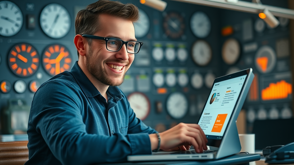 marketer conducting A/B email test to optimize open rates and subject lines