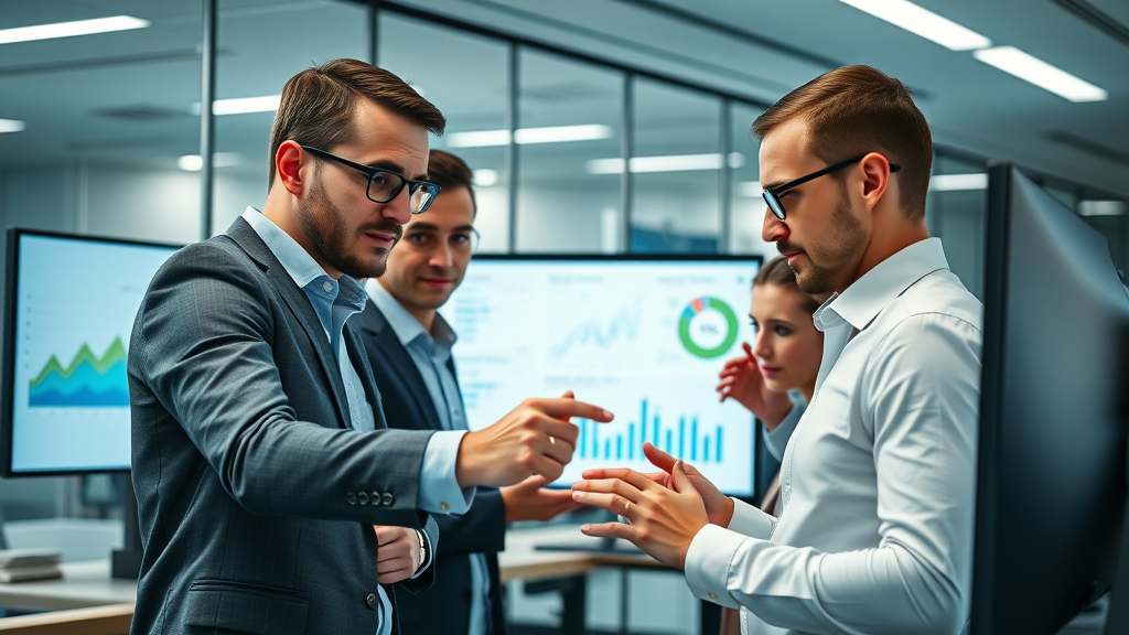 digital marketing dashboard analyzing track conversion rates in ad campaigns