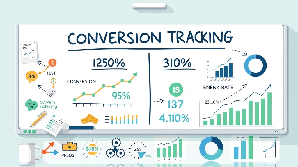 infographic comparing conversion rate conversion tracking and return on ad spend in ad campaigns